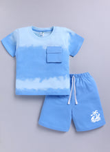 Dyed Themed Pure Cotton Co-Ords Set