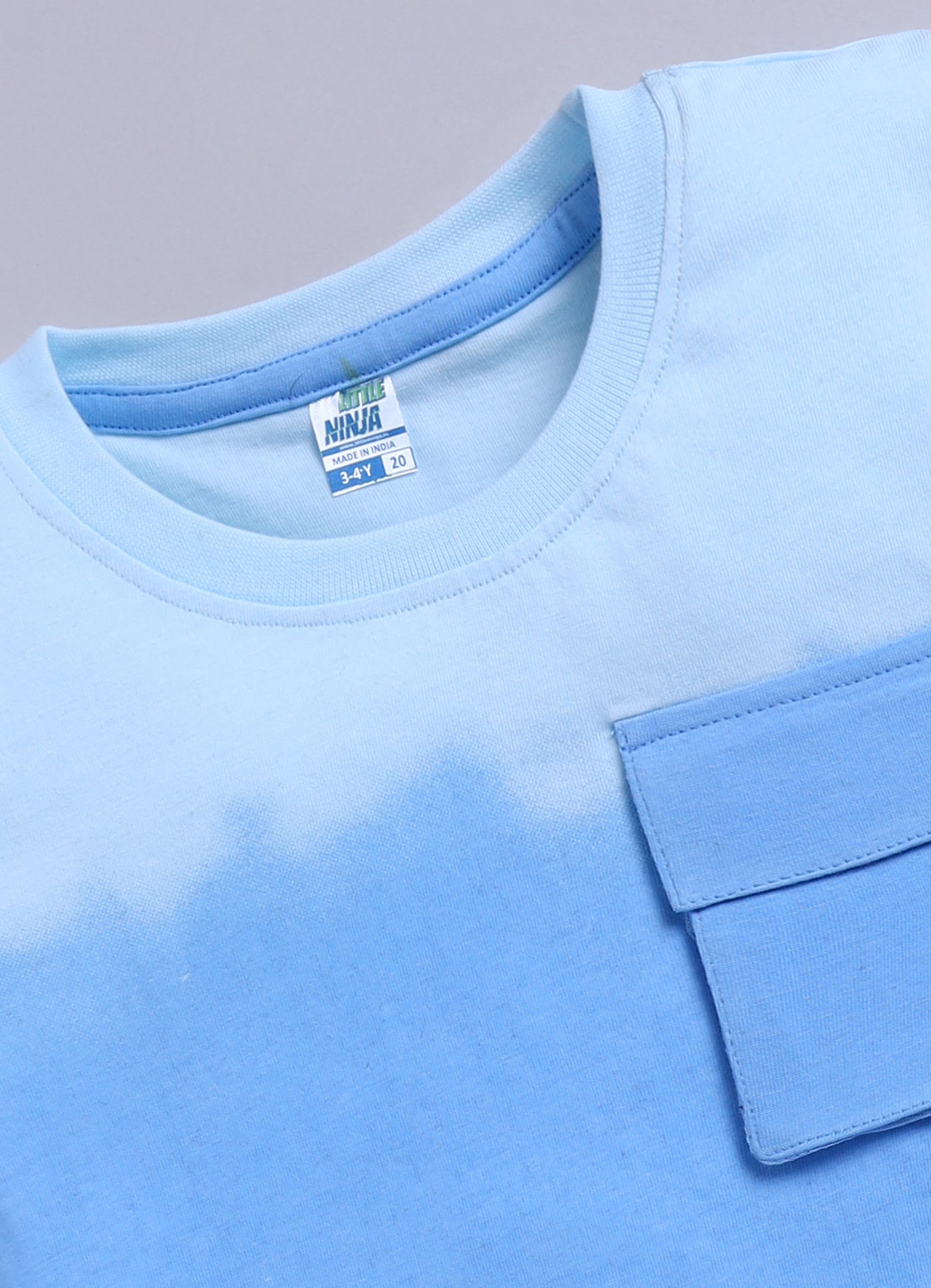Dyed Themed Pure Cotton Co-Ords Set