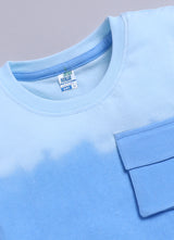 Dyed Themed Pure Cotton Co-Ords Set