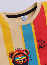 Standing Bear Printed Pure Cotton Co-Ords Set
