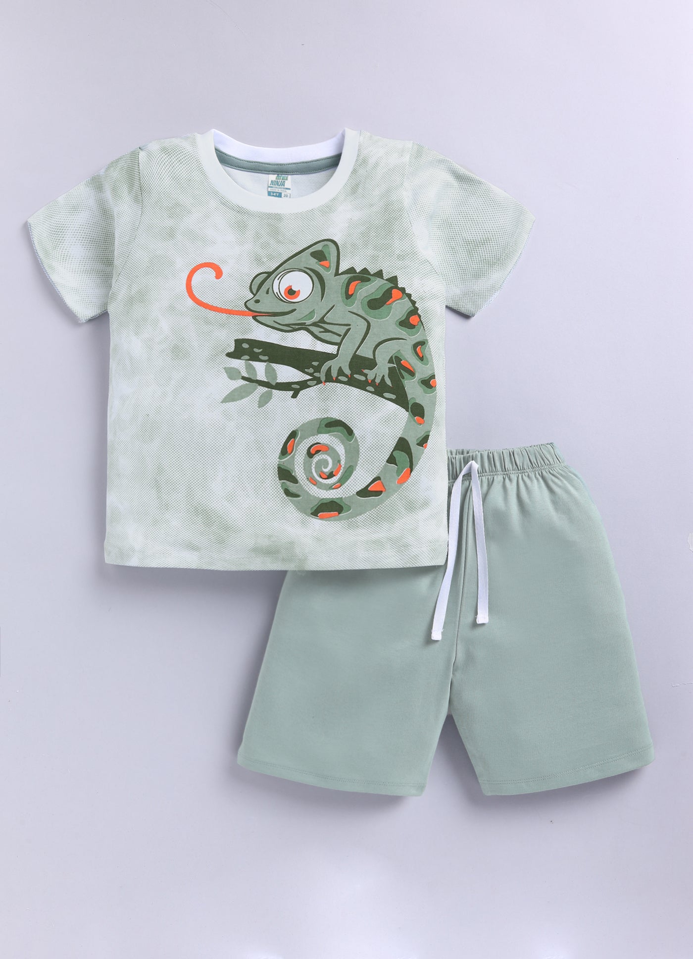 Graphical Printed Pure Cotton Co-Ords Set Pack of 3