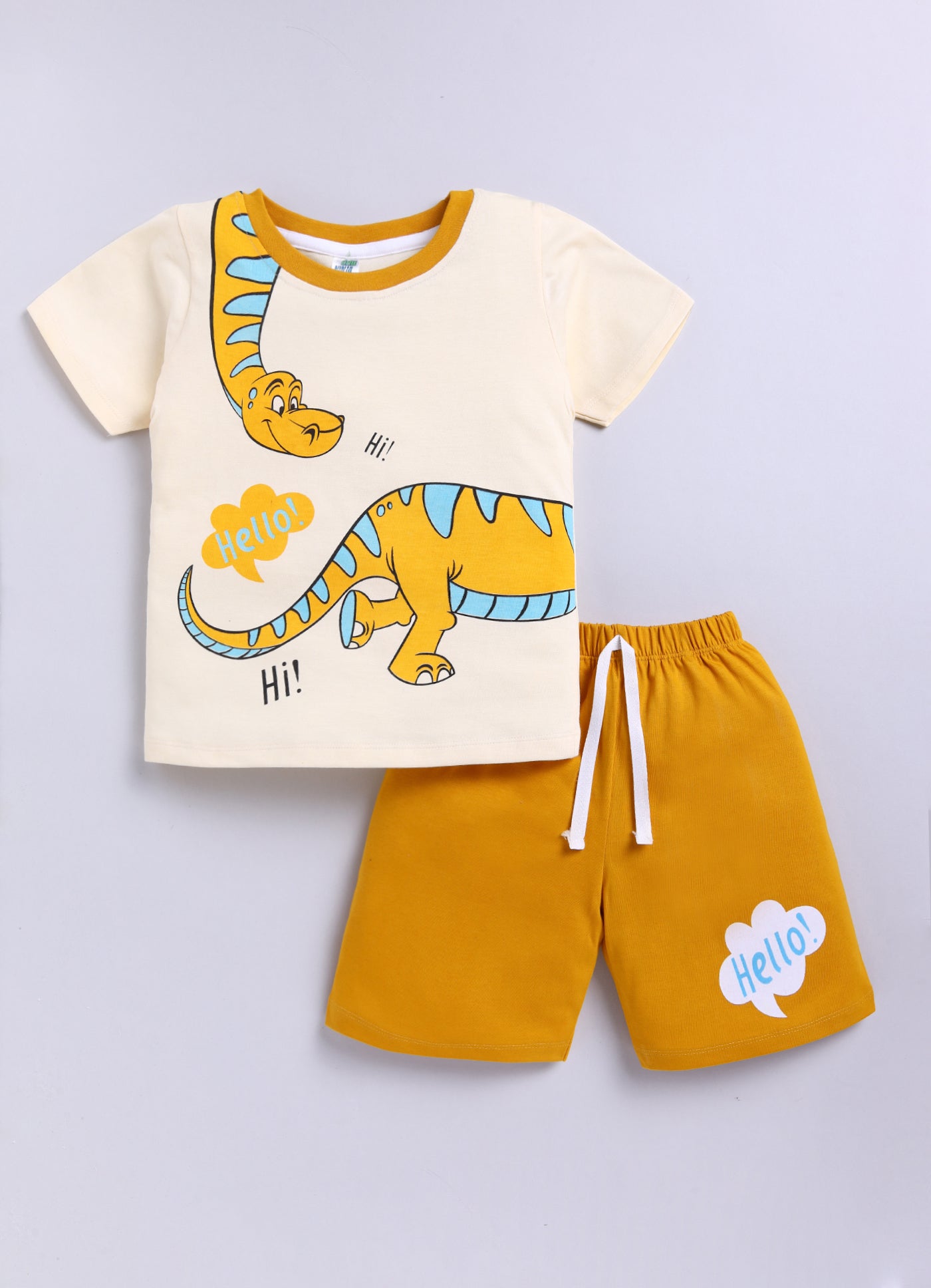 Dinasour Printed Pure Cotton Co-Ords Set