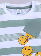 Falling Smiley Pure Cotton Co-Ords Set