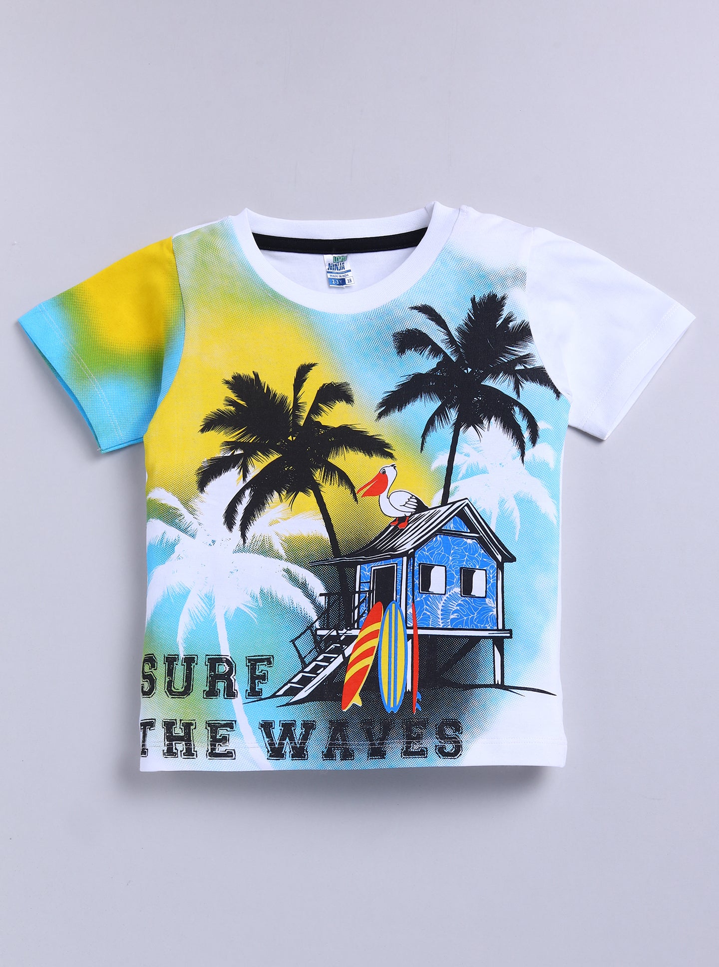 Sea Beach Themed Pure Cotton Co-Ords Set