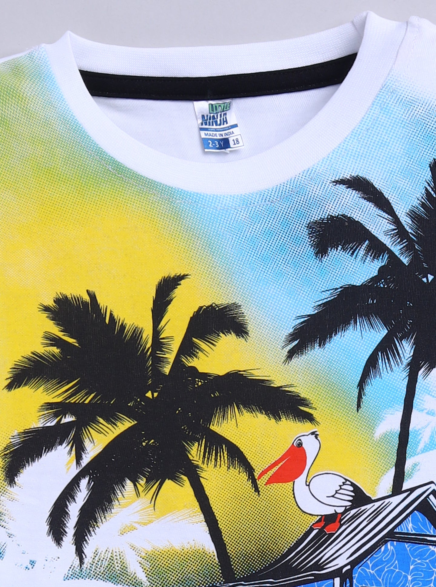 Sea Beach Themed Pure Cotton Co-Ords Set