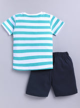 Graphical Printed Pure Cotton Co-Ords Set Pack of 3