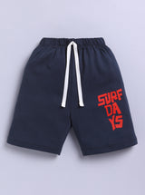 Beach Themed Stripped Pure Cotton Co-Ords Set