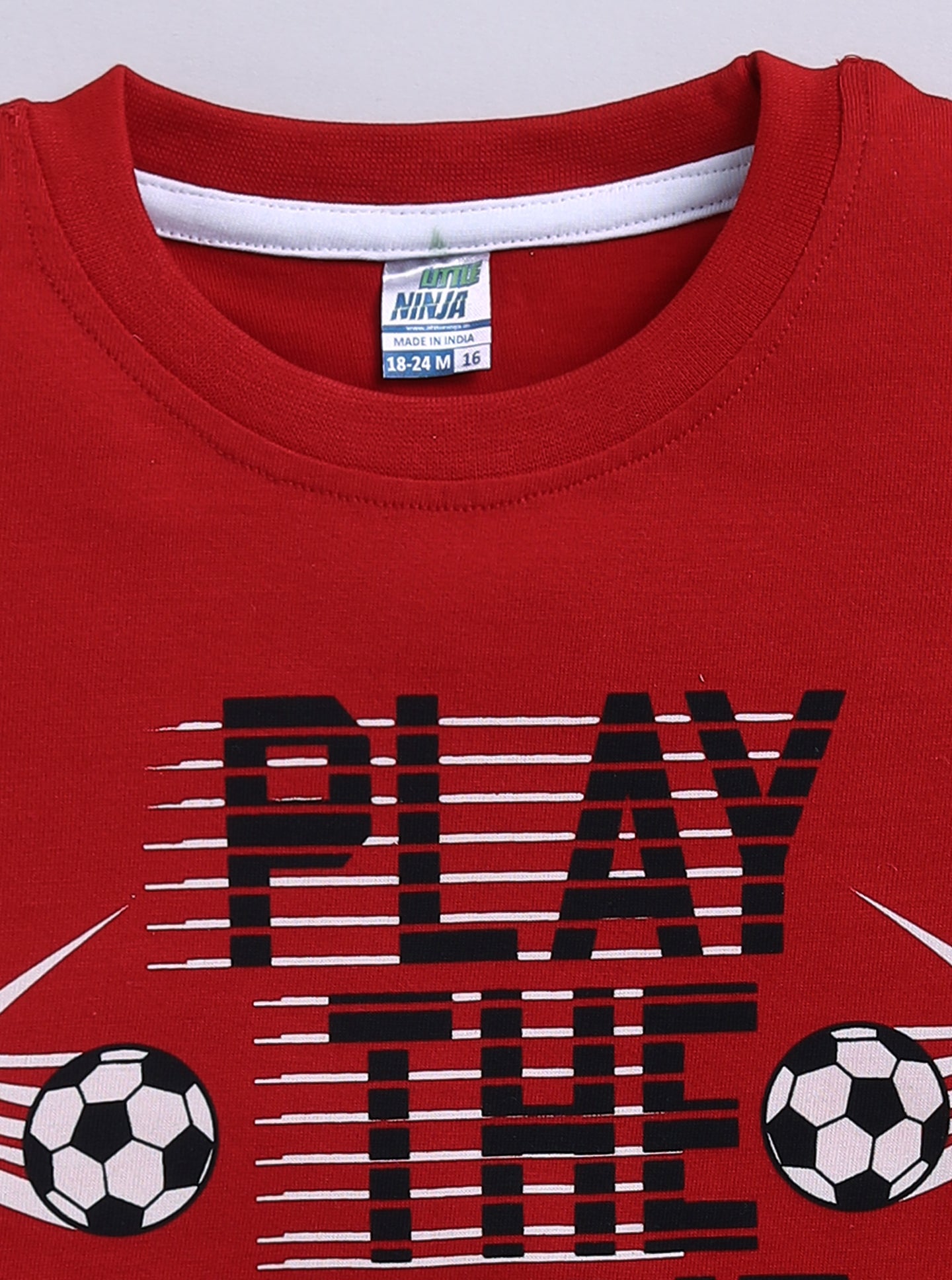 Play the Game Pure Cotton Co-Ords Set