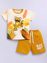 Graphical Printed Pure Cotton Co-Ords Set Pack of 3