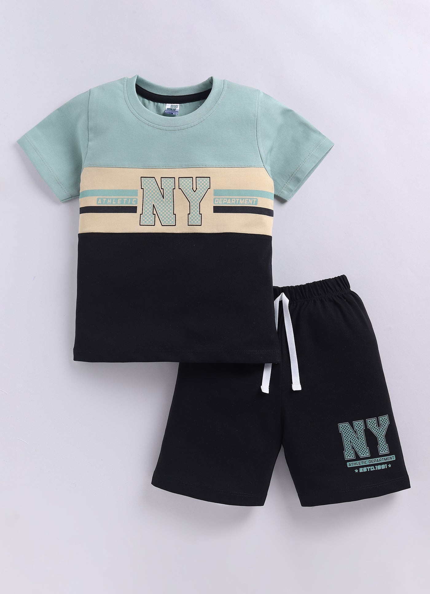 Text Printed Pure Cotton Co-Ords Set