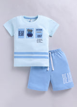 Cute Teddy Pure Cotton Co-Ords Set
