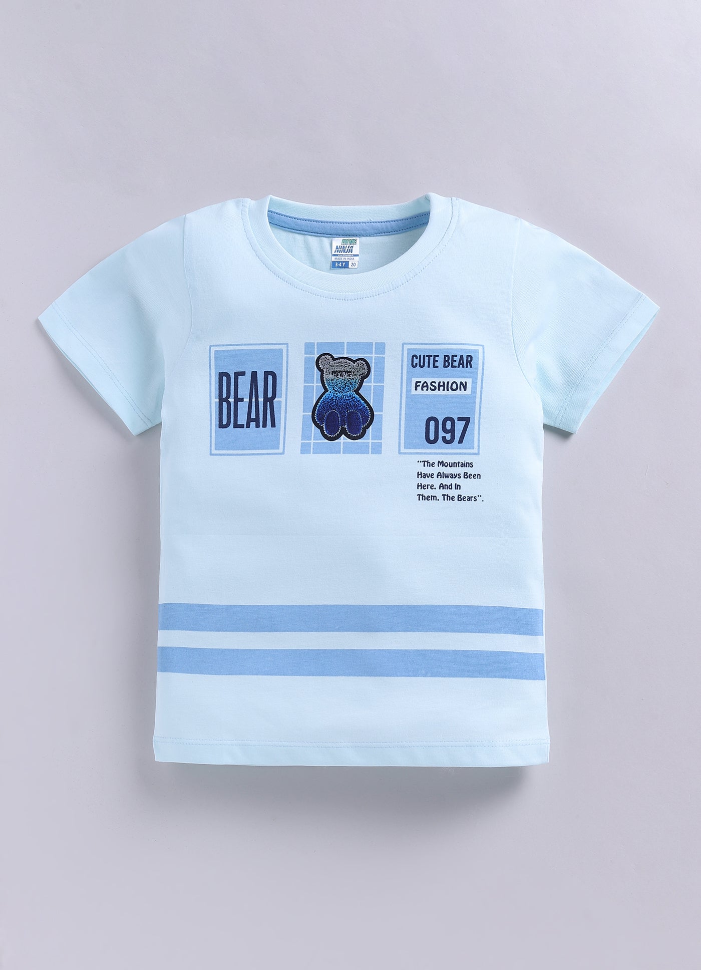 Cute Teddy Pure Cotton Co-Ords Set