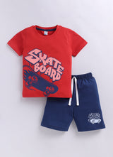 Skate Board Pure Cotton Co-Ords Set