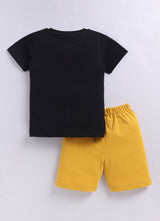 Typographic Printed Pure Cotton Co-Ords Set