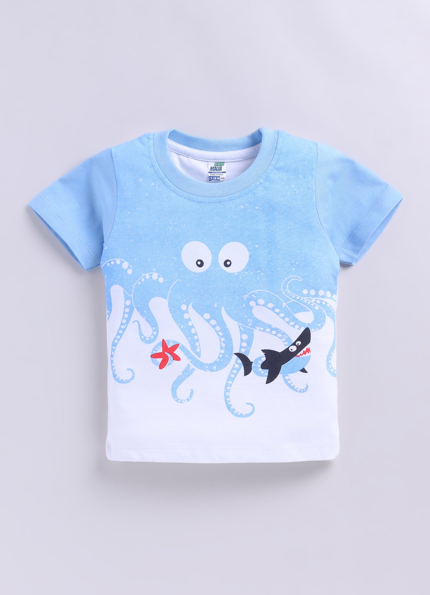 Sea Octopus Pure Cotton Co-Ords Set