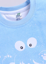 Sea Octopus Pure Cotton Co-Ords Set