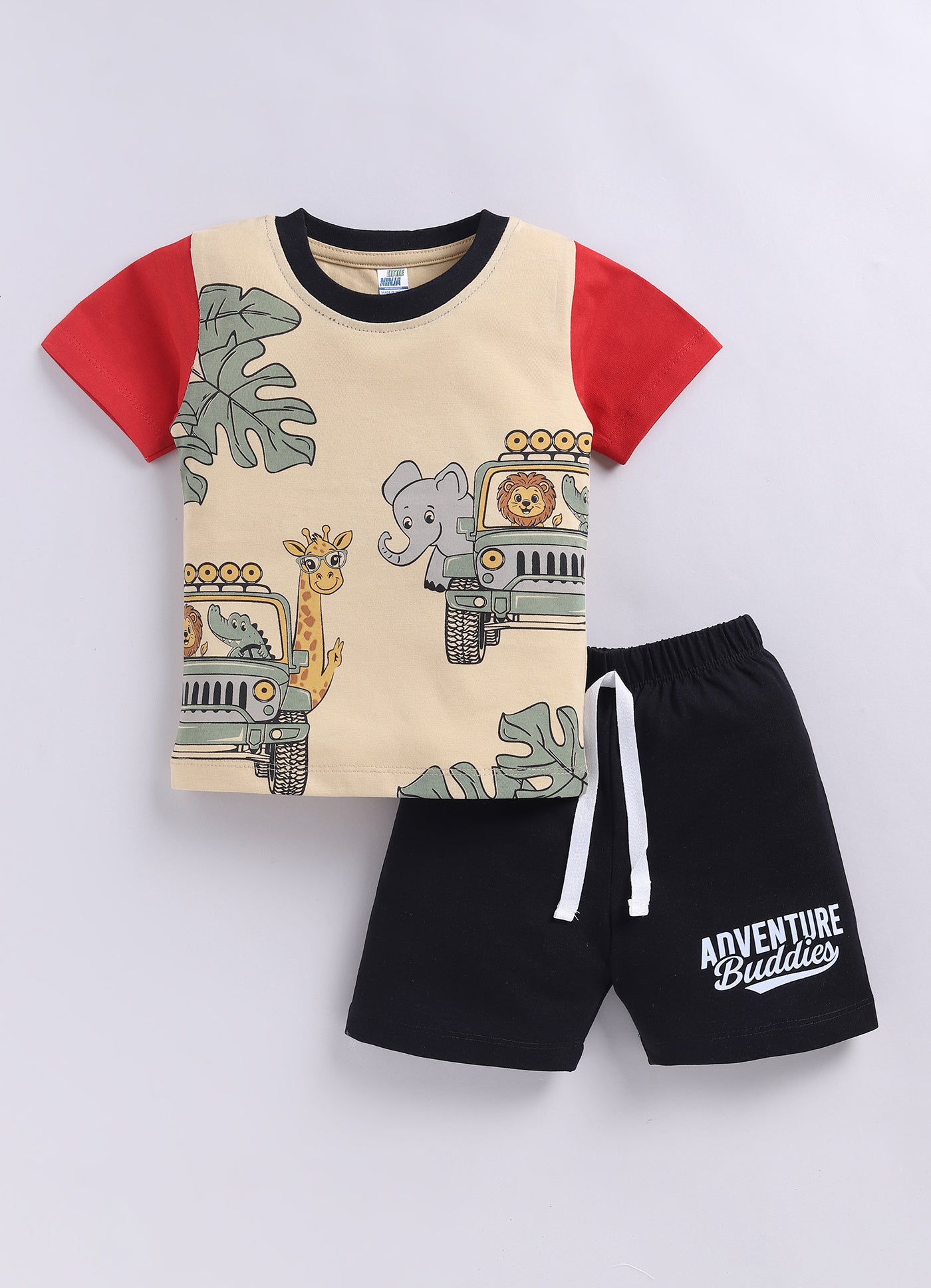 Jungle Safari Pure Cotton Co-Ords Set