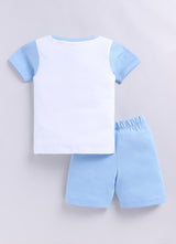 Relaxing Crocodile Pure Cotton Co-Ords Set