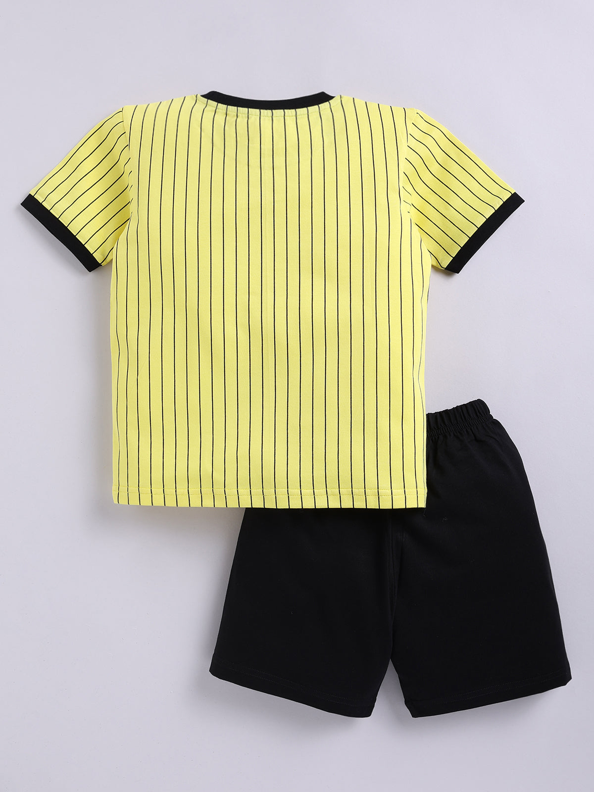 Boys Casual T-shirt Shorts  (YELLOW)