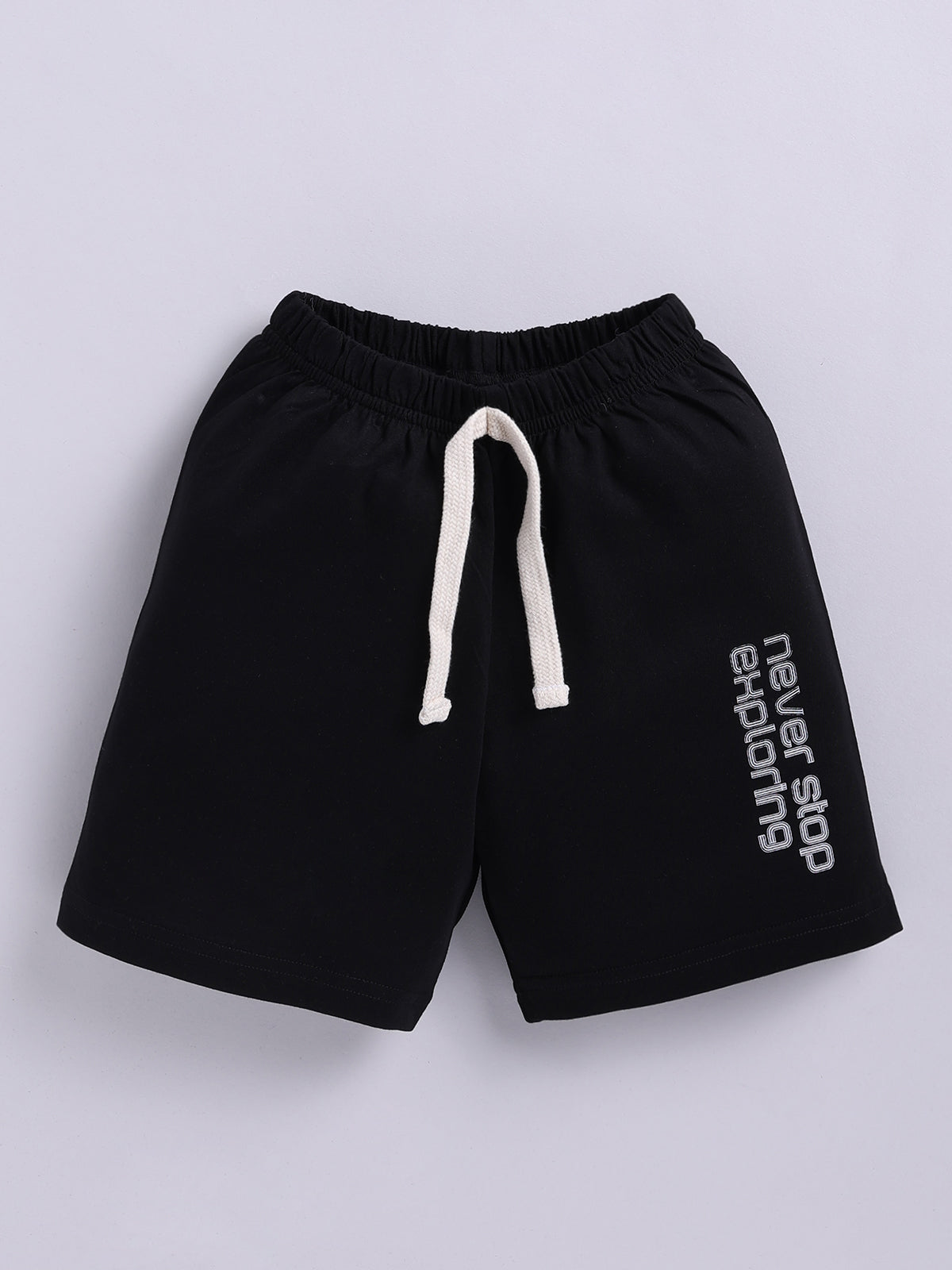 Boys Casual T-shirt Shorts  (YELLOW)