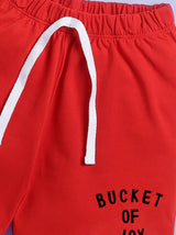 Boys Casual T-shirt Shorts  (NAVY YELLOW)