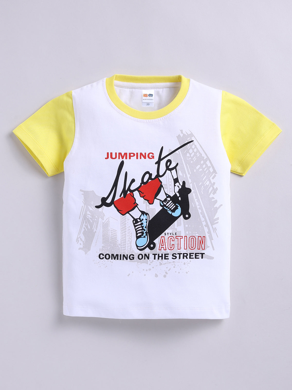 Boys Casual T-shirt Shorts  (Multi 3)