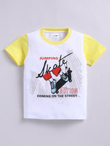 Boys Casual T-shirt Shorts  (Multi 3)