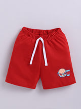 Boys Casual T-shirt Shorts  (Multi 4)
