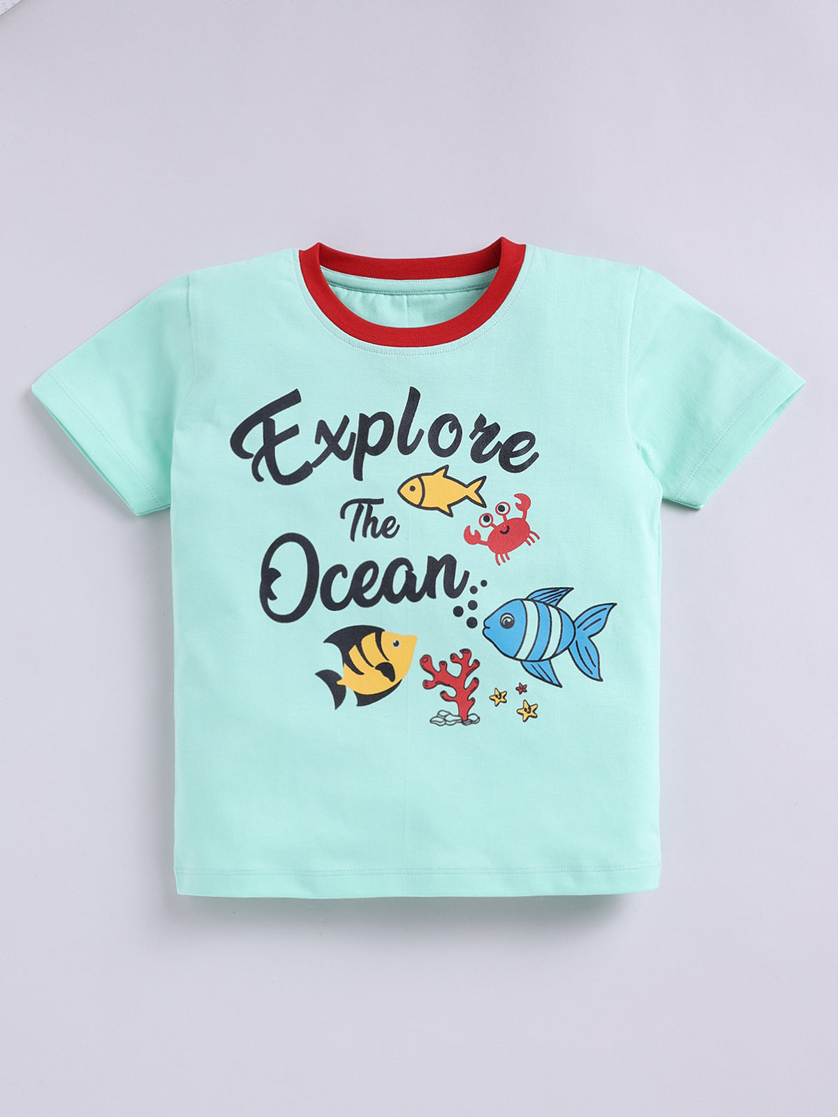 Boys Casual T-shirt Shorts  (Multi 5)