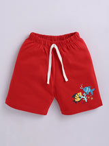 Boys Casual T-shirt Shorts  (Multi 5)
