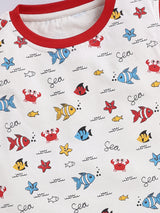 Boys Casual T-shirt Shorts  (Multi 5)