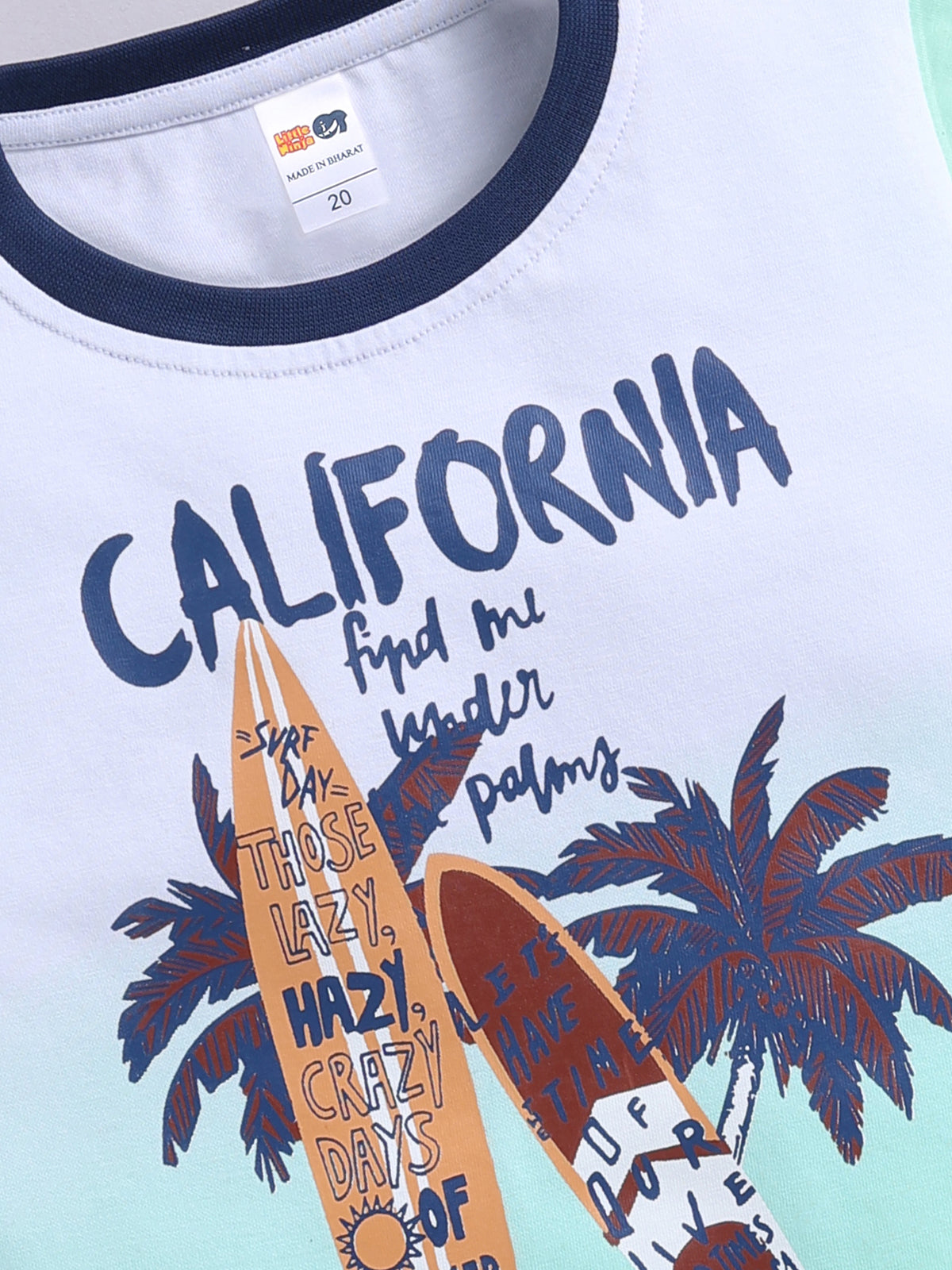 Boys Casual T-shirt Shorts  (Multi 6)