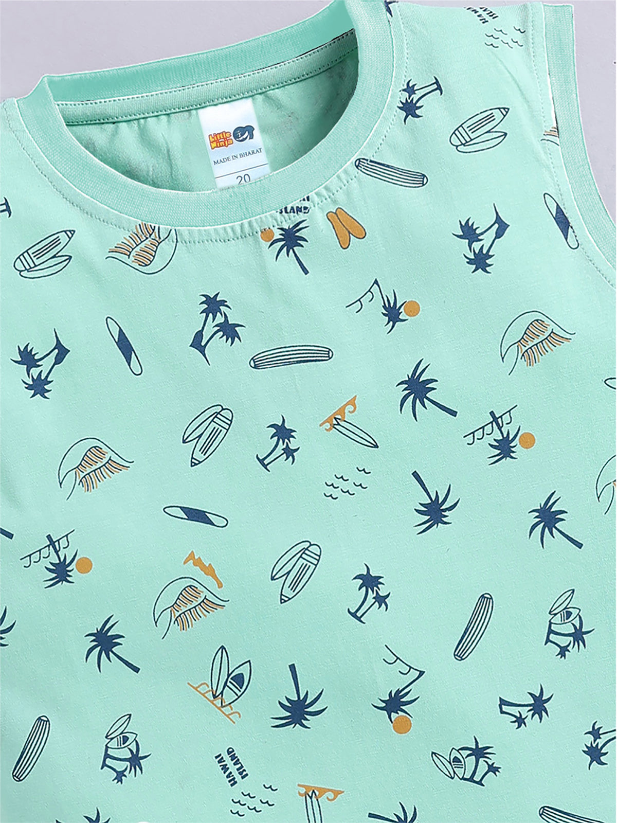 Boys Casual T-shirt Shorts  (Multi 6)