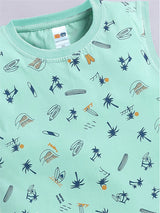 Boys Casual T-shirt Shorts  (Multi 6)