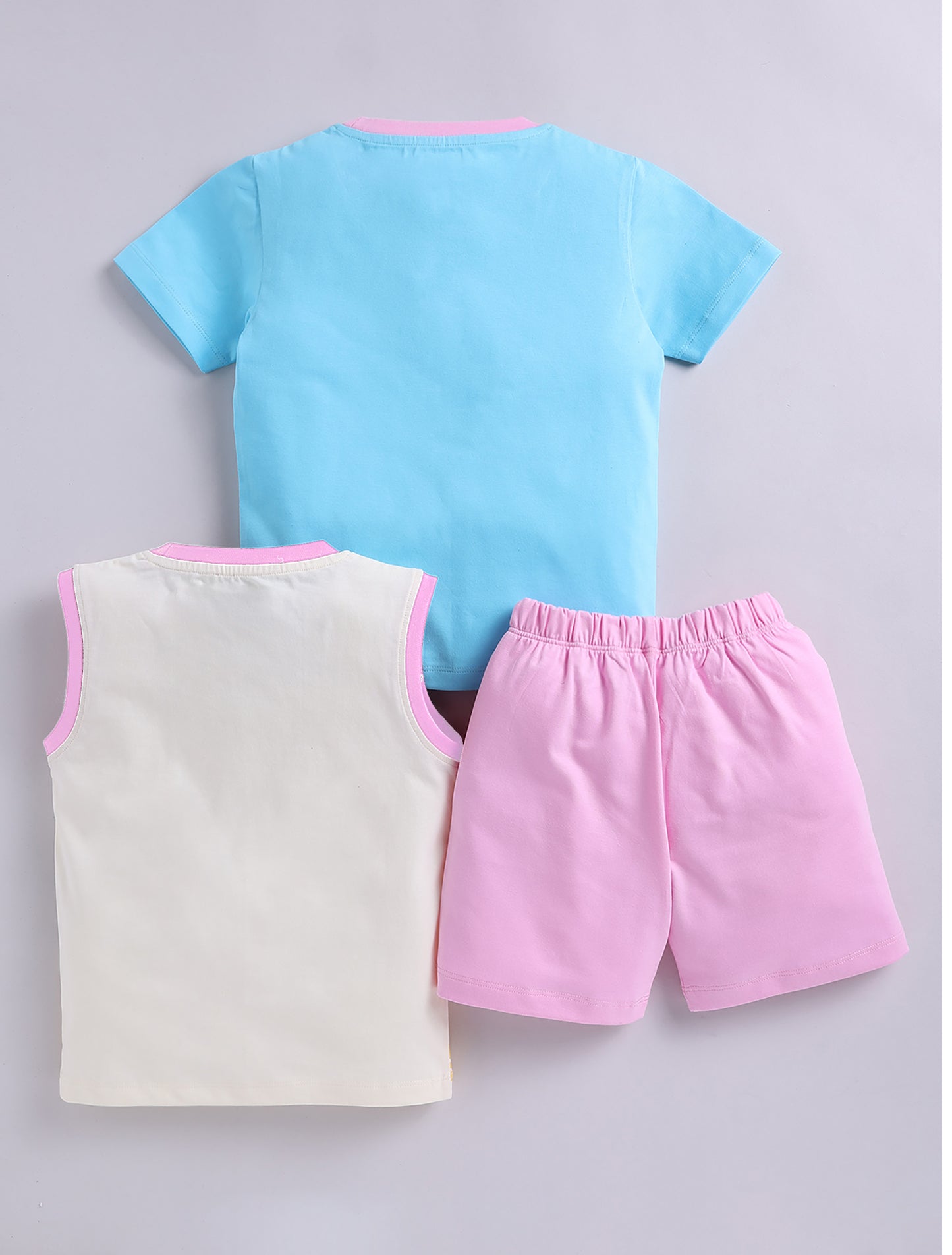 Boys Casual T-shirt Shorts  (Multi 7)