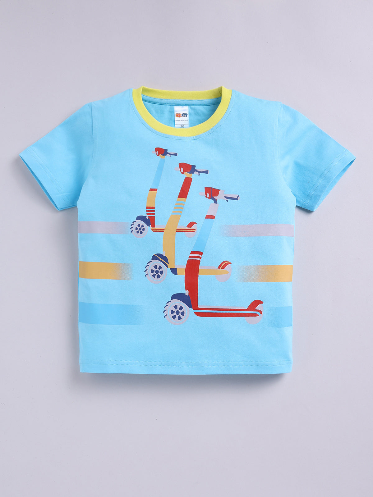 Boys Casual T-shirt Shorts  (Multi 8)