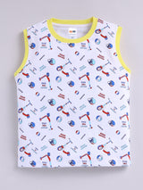 Boys Casual T-shirt Shorts  (Multi 8)