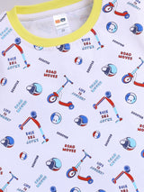 Boys Casual T-shirt Shorts  (Multi 8)