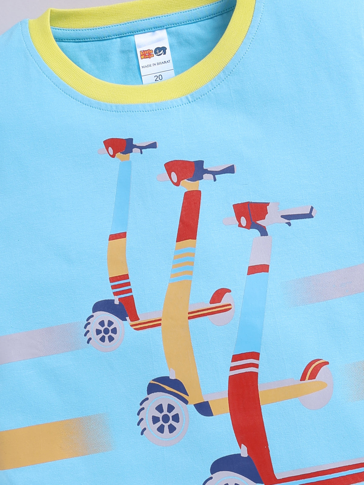 Boys Casual T-shirt Shorts  (Multi 8)