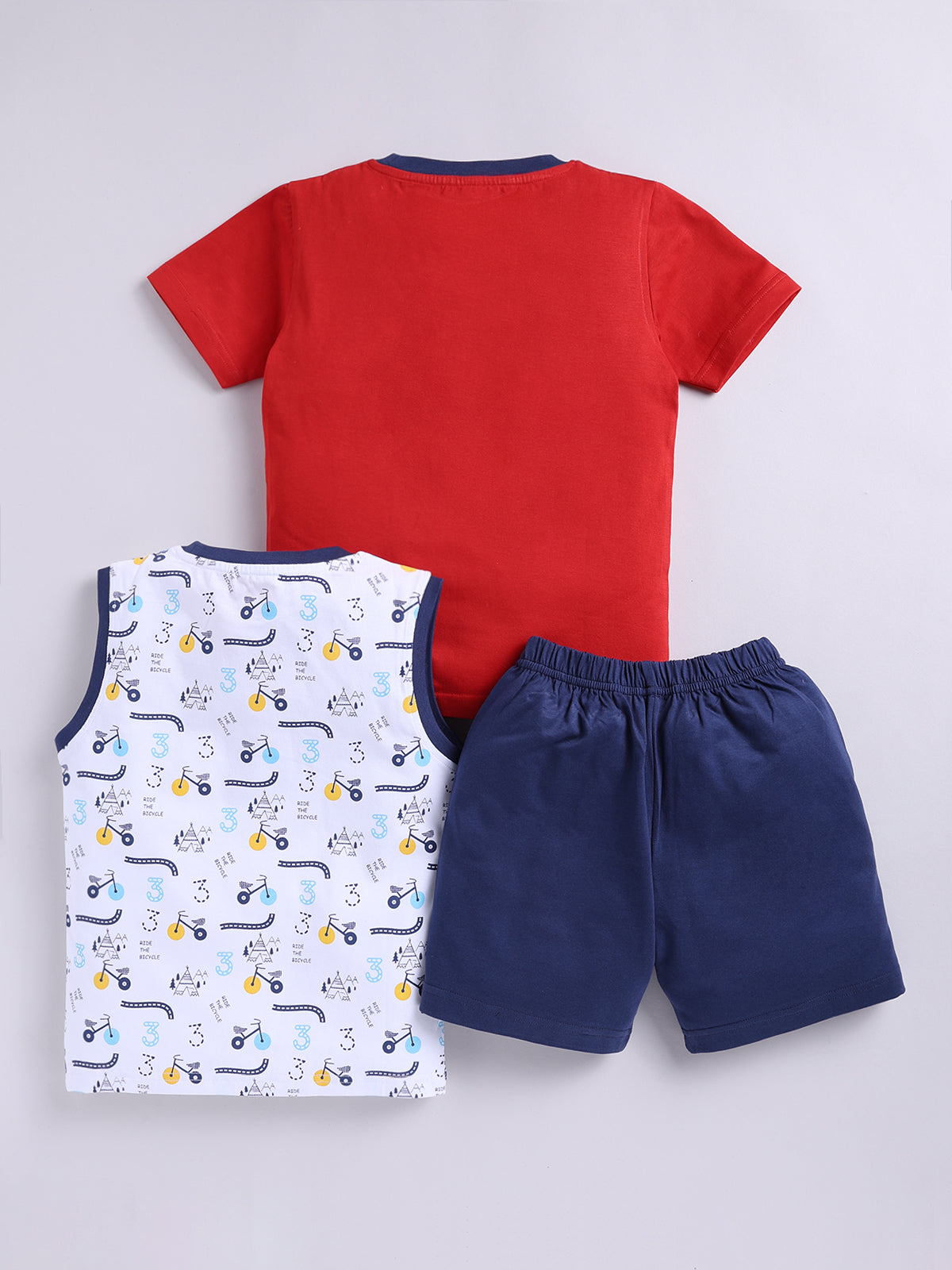 Boys Casual T-shirt Shorts  (Multi 9)