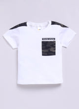 Baby Boys Casual T-shirt Track Pants  (GREEN)