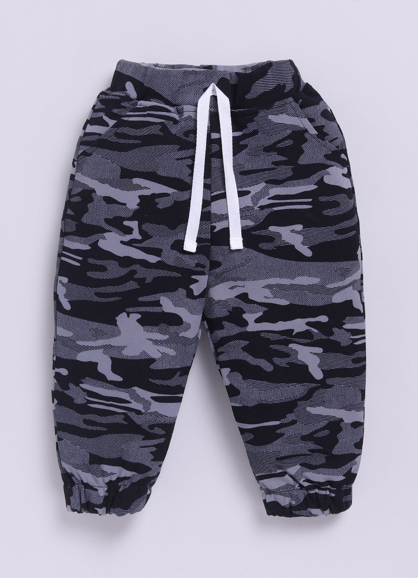 Baby Boys Casual T-shirt Track Pants  (GREY)