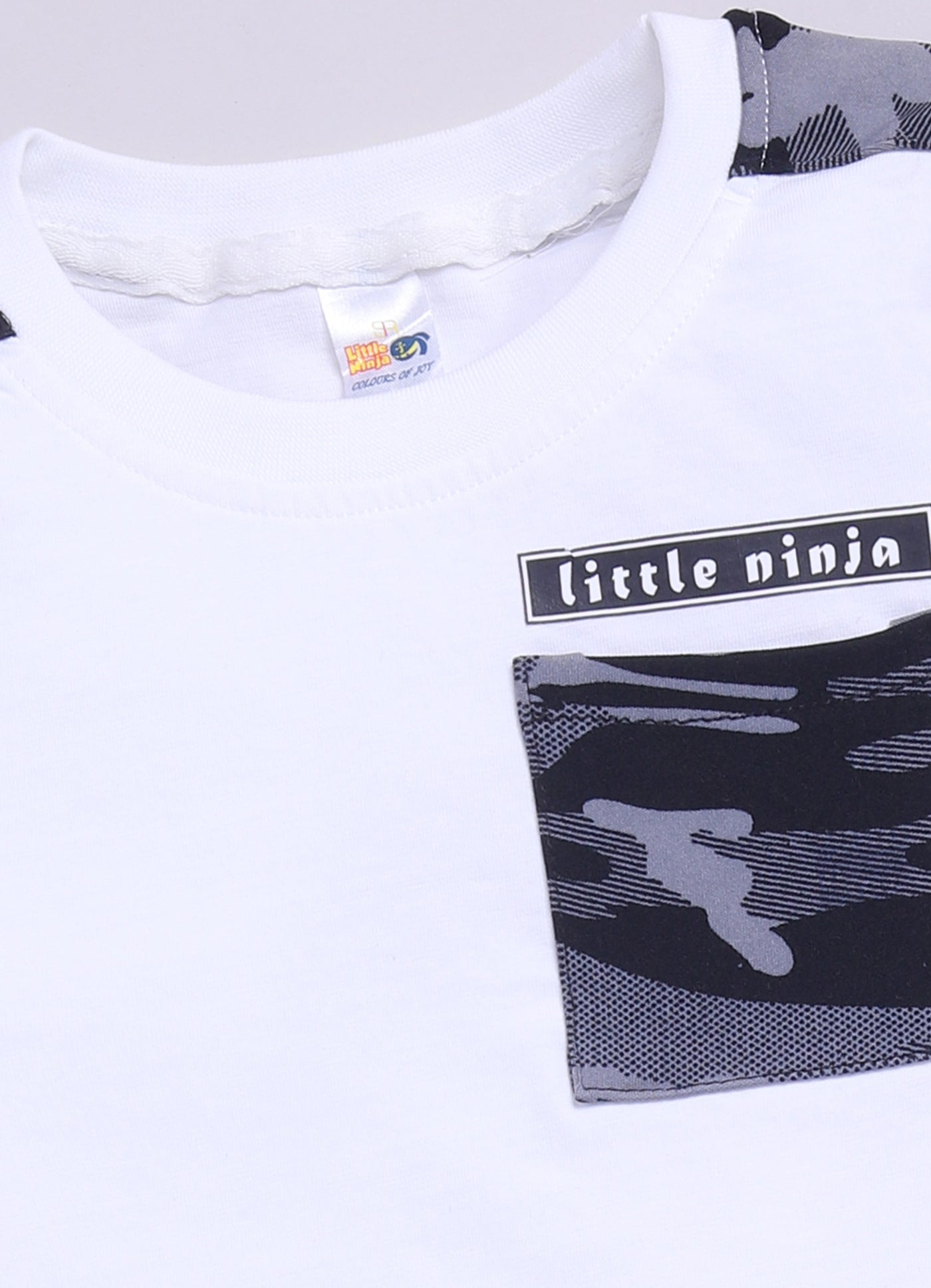 Baby Boys Casual T-shirt Track Pants  (GREY)