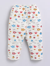 Girls Casual Top Pyjama  (WHITE)